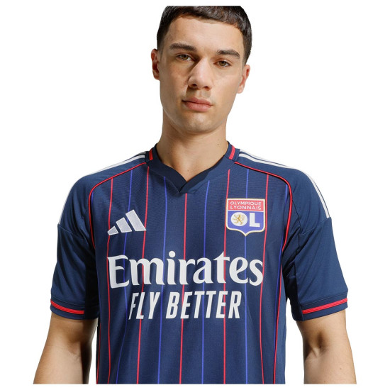 Adidas Ανδρική ποδοσφαιρική φανέλα Olympique Lyonnais 25/26 Away Jersey Adidas Ανδρική ποδοσφαιρική φανέλα Olympique Lyonnais 25/26 Away Jersey